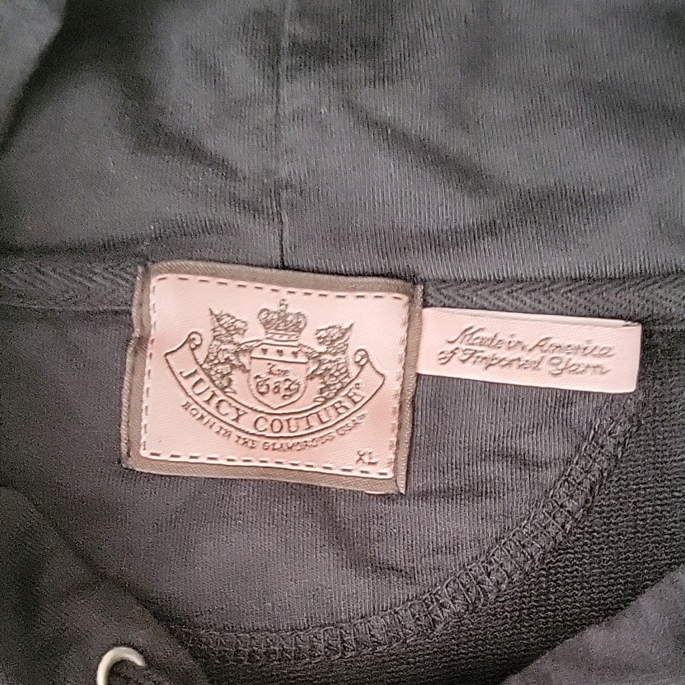 Juicy Couture Women's Black Hoodie - Picture 2 of 5